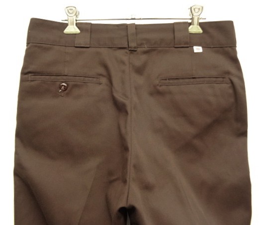 画像: 80'S DICKIES 874 チビタグ ワークパンツ ブラウン USA製 (VINTAGE)