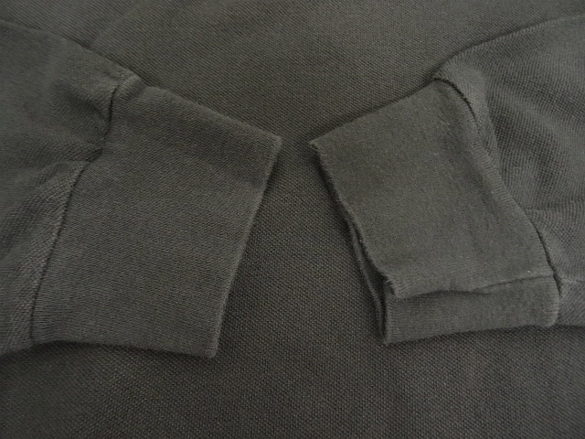 画像: 90'S RALPH LAUREN 鹿の子 タートルネック 長袖 Tシャツ ブラック USA製 (VINTAGE)