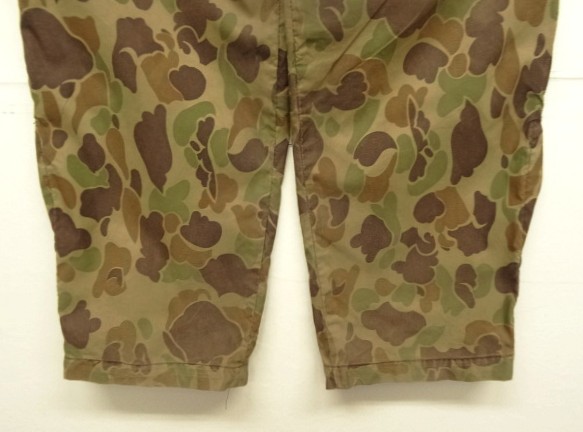 画像: 70'S LYONS LINE ハンティング カーゴパンツ ダックハンターカモ SCOVILLジップ (VINTAGE)