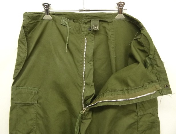 画像: 50'S アメリカ軍 US ARMY M-51 アークティックシェルパンツ TALONアルミジップ S-R (VINTAGE)