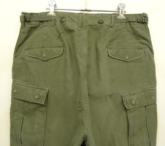 画像: 50'S アメリカ軍 US ARMY M-51 フィールドパンツ PRENTICEアルミジップ M-R (VINTAGE)