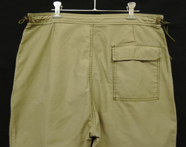 画像: 00'S GAP 旧タグ ウエスト＆裾ドローコード付き スノーカモパンツ ベージュ (VINTAGE)