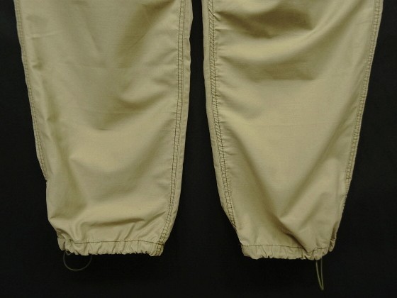 画像: 00'S GAP 旧タグ ウエスト＆裾ドローコード付き スノーカモパンツ ベージュ (VINTAGE)