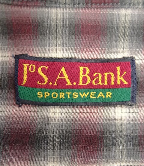 画像2: 90'S JOS.A.BANK ポプリン 長袖 シャツ オンブレチェック カナダ製 (VINTAGE)