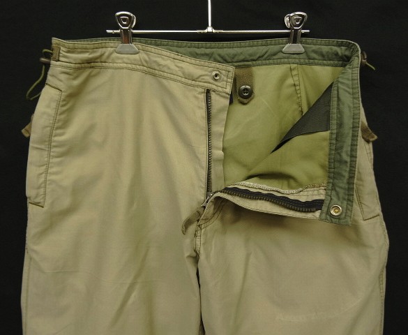 画像: 00'S GAP 旧タグ ウエスト＆裾ドローコード付き スノーカモパンツ ベージュ (VINTAGE)