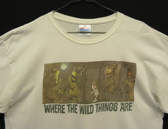 画像: 00'S WHERE THE WILD THINGS ARE (かいじゅうたちのいるところ) 半袖 Tシャツ ホワイト (VINTAGE)