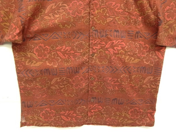 画像: 01'S PATAGONIA コットン 半袖 オープンカラーシャツ 総柄 (VINTAGE)