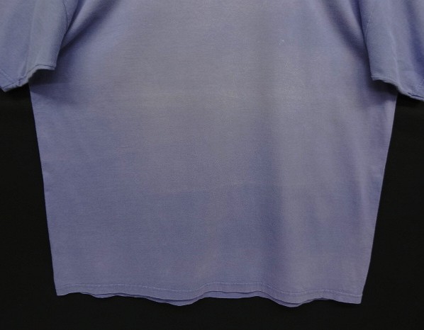 画像: 90'S PATAGONIA "BENEFICIAL T'S" バックプリント 半袖 Tシャツ フェードブルー USA製 (VINTAGE)