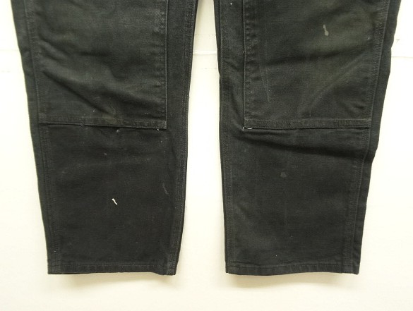 画像: CARHARTT ダブルニー ダック ペインターパンツ ブラック W34L30 メキシコ製 (VINTAGE)