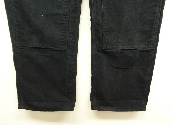 画像: CARHARTT ダブルニー ダック ペインターパンツ ブラック W33L30 USA製 (VINTAGE)