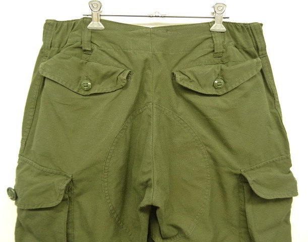 画像: カナダ軍 "CADETS CANADA" カーゴパンツ オリーブ 6434 (VINTAGE)