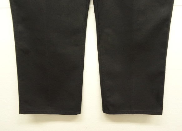 画像: 90'S BEN DAVIS "FRISCO PANTS" トップスナップボタン フリスコパンツ ブラック USA製 (MINT CONDITION)