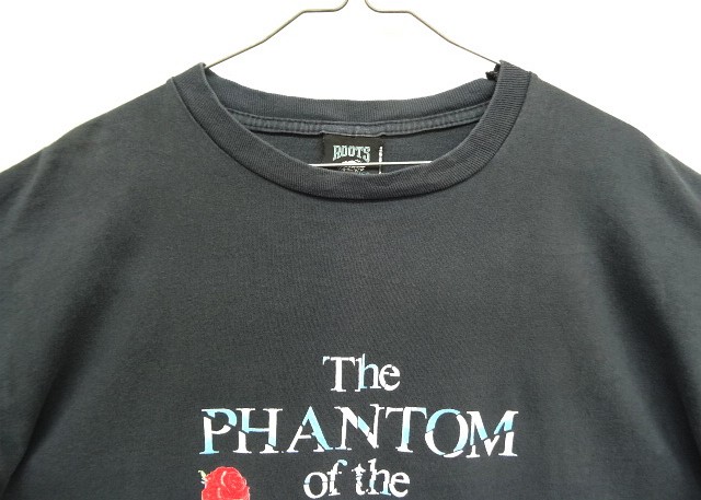 画像: 90'S THE PHANTOM OF THE OPERA x PEPSI シングルステッチ 半袖 Tシャツ フェードブラック カナダ製 (VINTAGE)