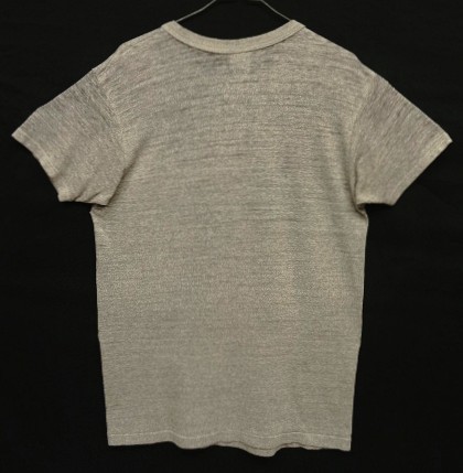 画像4: 80'S CHAMPION "ARMY" トリコタグ シングルステッチ 半袖 Tシャツ ヘザーグレー USA製 (VINTAGE)