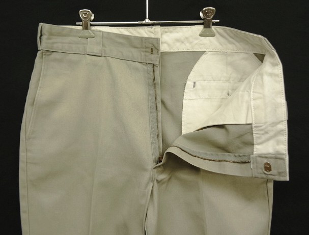 画像: 80'S DICKIES 874 チビタグ ワークパンツ グレー W36L32 USA製 (VINTAGE)