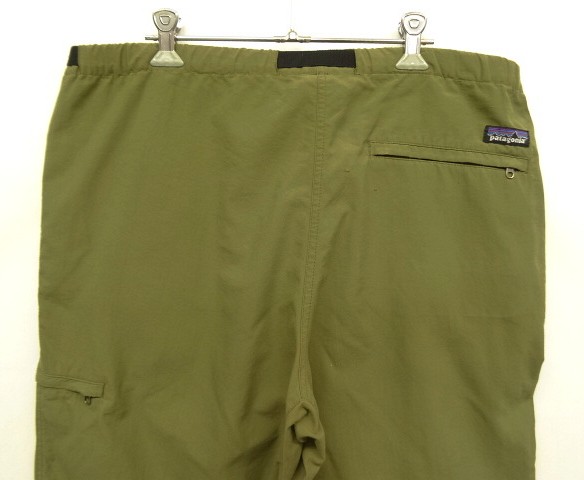 画像: 03'S PATAGONIA "GI II PANTS" ベルト付き ナイロン クライミングパンツ カーキ (VINTAGE)