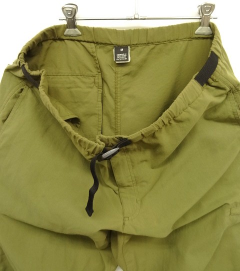 画像: 03'S PATAGONIA "GI II PANTS" ベルト付き ナイロン クライミングパンツ カーキ (VINTAGE)