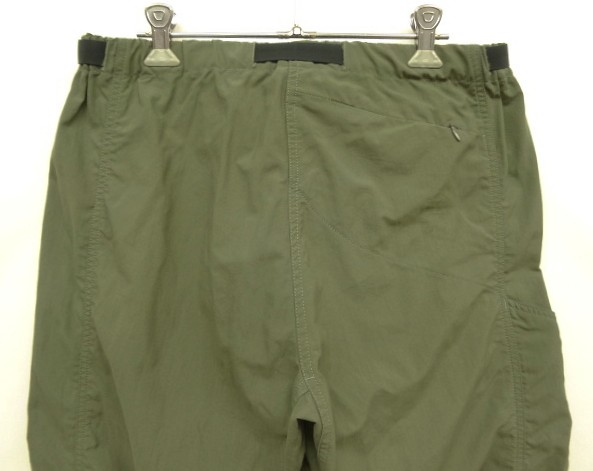 画像: 05'S PATAGONIA "GI II PANTS" ベルト付き ナイロン クライミングパンツ オリーブ (VINTAGE)