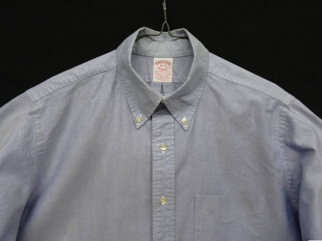画像: 90'S BROOKS BROTHERS "MAKERS" オックスフォード BDシャツ ブルー USA製 (VINTAGE)
