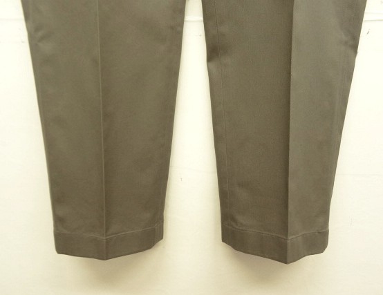 画像: 00'S BROOKS BROTHERS "CLARK" ノープリーツ チノパンツ トープ (VINTAGE)