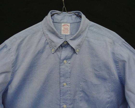 画像: 90'S BROOKS BROTHERS "MAKERS" オックスフォード BDシャツ ブルー USA製 (VINTAGE)