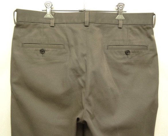 画像: 00'S BROOKS BROTHERS "CLARK" ノープリーツ チノパンツ トープ (VINTAGE)