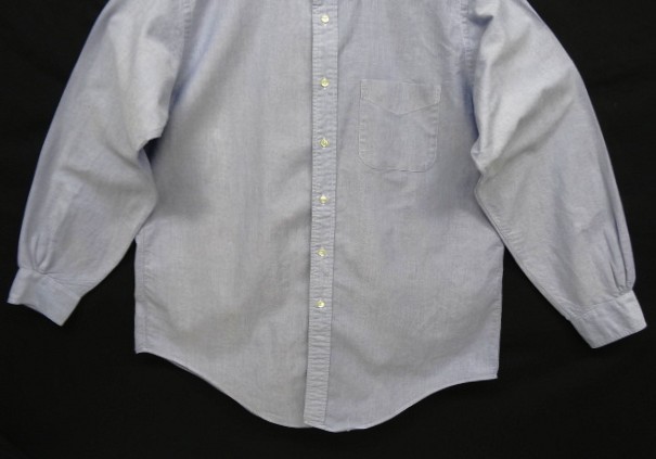 画像: 90'S BROOKS BROTHERS "MAKERS" オックスフォード BDシャツ ブルー USA製 (VINTAGE)