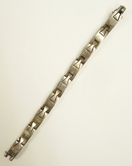 画像: シルバー925 ブレスレット シルバー メキシコ(TAXCO)製 (VINTAGE)