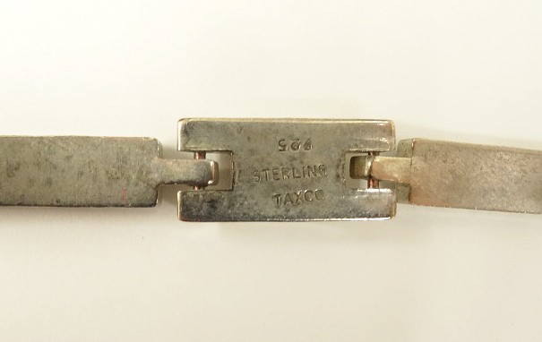 画像2: シルバー925 ブレスレット シルバー メキシコ(TAXCO)製 (VINTAGE)