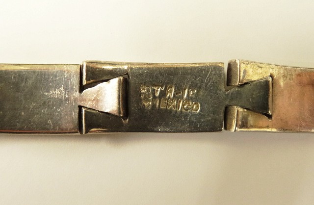 画像2: シルバー925 ブレスレット シルバー メキシコ(TAXCO)製 (VINTAGE)