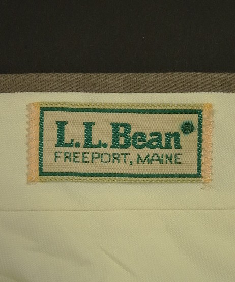 画像2: 80'S LL Bean コットン スラックス トープ (VINTAGE)