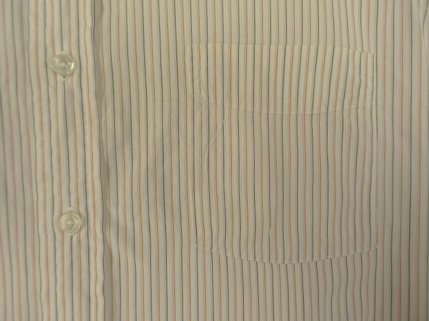 画像: 60'S ALFRED'S 6ボタン ポプリン 半袖 BDシャツ ストライプ柄 (VINTAGE)