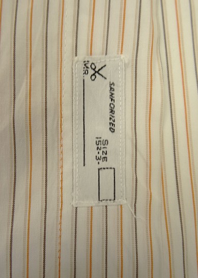 画像4: 60'S ALFRED'S 6ボタン ポプリン 半袖 BDシャツ ストライプ柄 (VINTAGE)