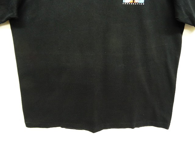画像: 90'S IBM 両面プリント シングルステッチ 半袖 Tシャツ ブラック USA製 (VINTAGE)