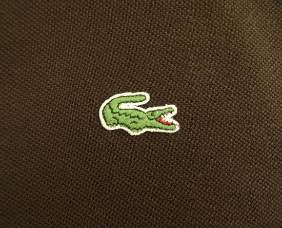 画像: 90'S CHEMISE LACOSTE ポロシャツ ブラウン フランス製 (VINTAGE)