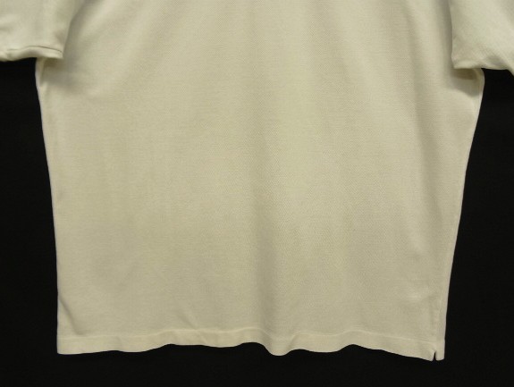 画像: 80'S CHEMISE LACOSTE ポロシャツ ホワイト フランス製 (VINTAGE)