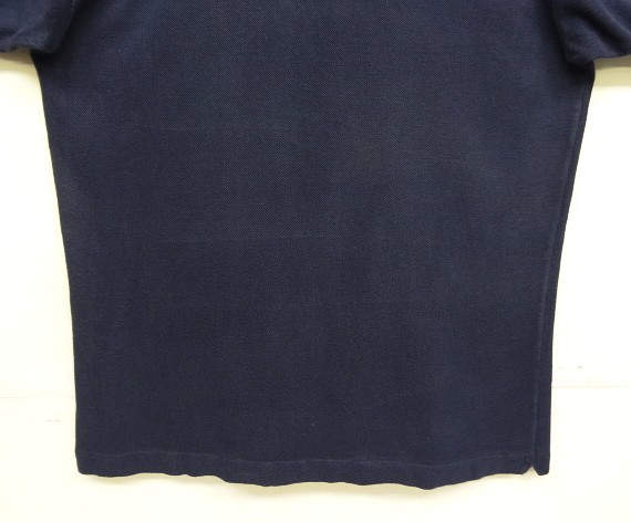 画像: 70'S CHEMISE LACOSTE "T.I.M S.A.製" ポロシャツ ネイビー フランス製 (VINTAGE)