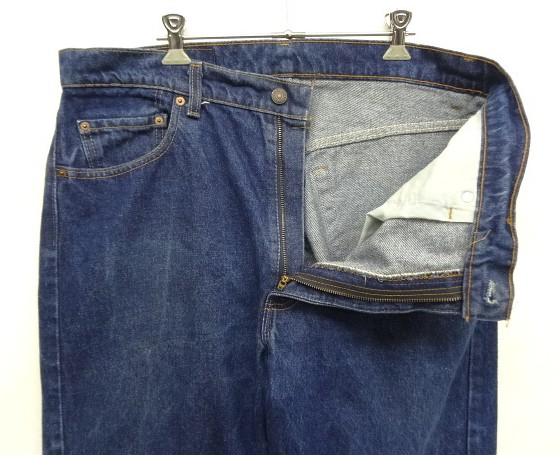 画像: 80'S LEVIS 505 デニム インディゴ W38L30 USA製 (VINTAGE)
