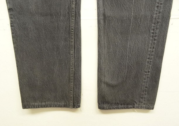 画像: 80'S LEVIS 501 デニム 先染めブラック W34L30 USA製 (VINTAGE)