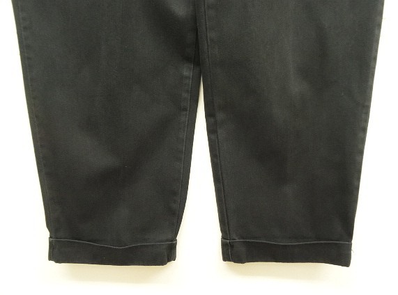 画像: 90'S RALPH LAUREN "HAMMOND PANT" ツープリーツ チノパンツ ブラック (VINTAGE)