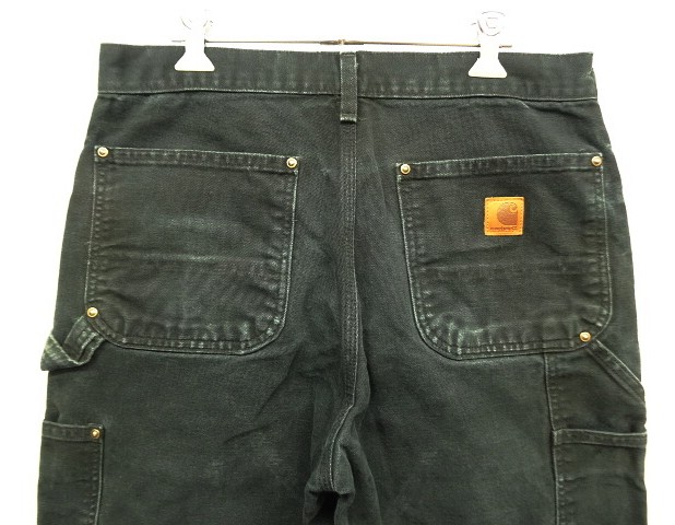 画像: CARHARTT ダブルニー ダック ペインターパンツ ブラック W31L30 メキシコ製 (VINTAGE)