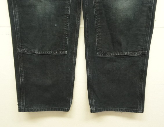 画像: CARHARTT ダブルニー ダック ペインターパンツ ブラック W36L30 メキシコ製 (VINTAGE)