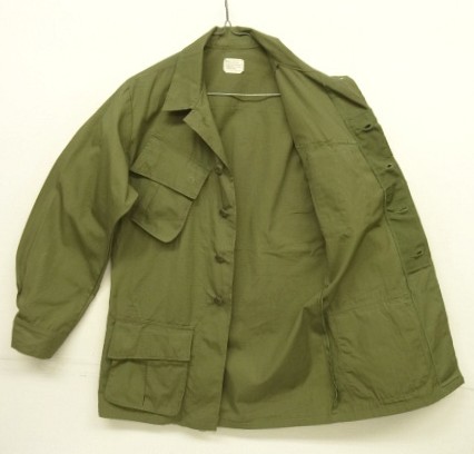 画像3: 70'S アメリカ軍 US ARMY "JUNGLE FATIGUE" リップストップ ファティーグジャケット XS-R (DEADSTOCK)