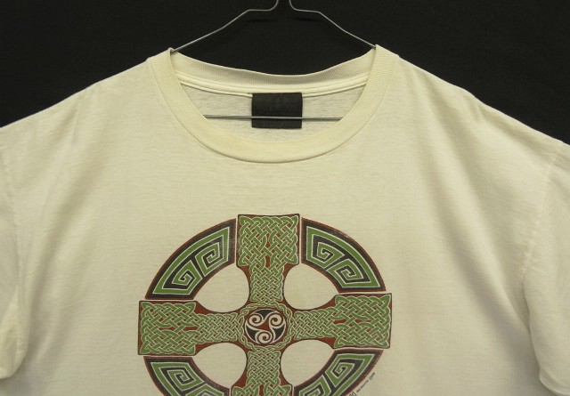 画像: 90'S KELTIC DESIGNS シングルステッチ 半袖 Tシャツ ホワイト (VINTAGE)