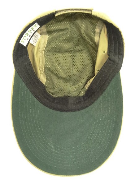 TORREY HATS ナイロン ロングビルキャップ カーキ 美品 nina de coito 埼玉県 志木 通販 ヴィンテージ TORREY HATS