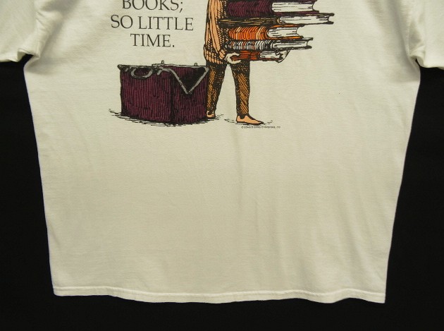 画像: 00'S EDWARD GOREY コットン 半袖 Tシャツ ホワイト (VINTAGE)