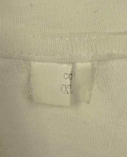 画像2: 90'S JE NE SUIS PAS AU REGIME シングルステッチ 半袖 Tシャツ ホワイト (VINTAGE)