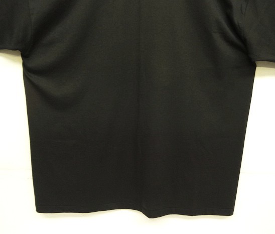 画像: 90'S HANES "HEAVYWEIGHT 50/50" シングルステッチ 半袖 Tシャツ ブラック USA製 (DEADSTOCK)