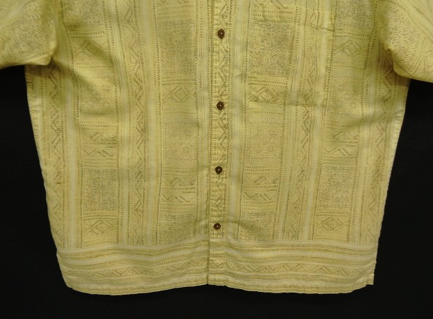 画像: 00'S PATAGONIA コットン 半袖 オープンカラーシャツ 総柄 (VINTAGE)