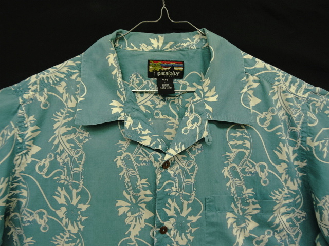 画像: 90'S PATAGONIA "PATALOHA" コットン 半袖 アロハシャツ 総柄 ポルトガル製 (VINTAGE)